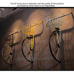 QBDS Décoration de pendaison de vélo en fer forgé vintage américain Pendentif décoratif Couleur : D