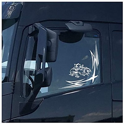 Finest Folia D062 Autocollant décoratif pour fenêtre de camion avec motif griffon