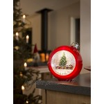 Konstsmide Boule de Noël avec LED 4360-550 Tree and Houses Marron