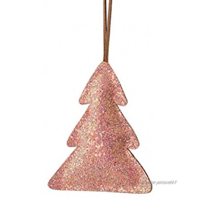 décoration de Noël Mini Arbre de Noël Décoration Pendentif Étoile Color : C