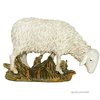 Ferrari & Arrighetti Nativité Figurine Grazing Sheep Collection Martino Landi 10 cm