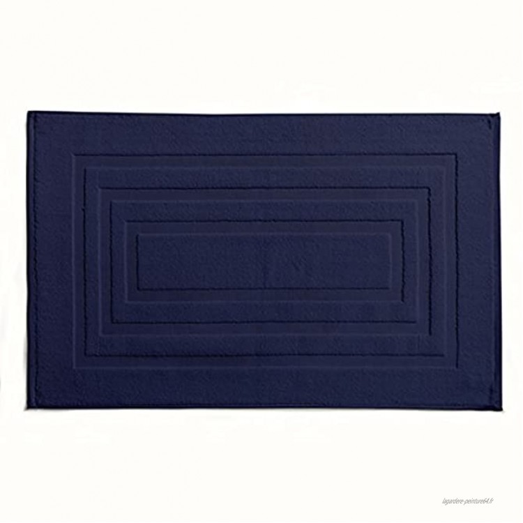 Today Tapis de Bain Coton Bleu Marine 85x50 cm