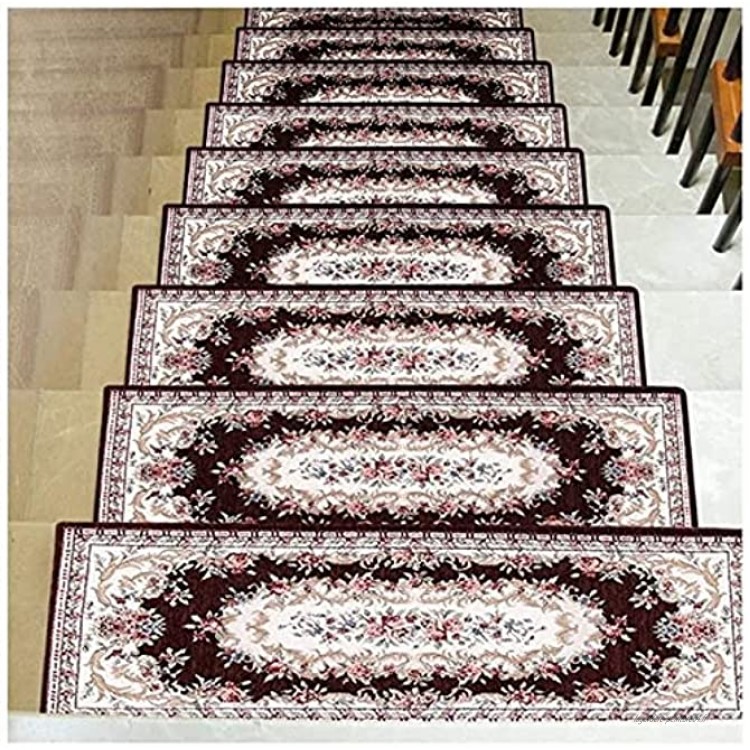 Tapis antidérapant pour marches d'escalier tapis de marches d'escalier tapis de sol rectangulaire auto-adhésif antidérapant 4 couleurs 30 x 90 cm