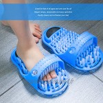 Pantoufle de nettoyage des pieds pieds de les âges Pantoufle en forme de pantoufle Opération raisonnable et facile Plus de 1000 poils de brosse pour nettoyer vos pieds